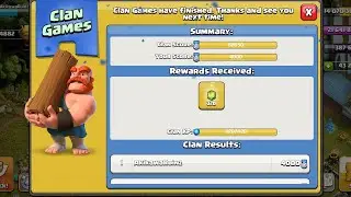 COC - My Clan Games Reward for September 2025!