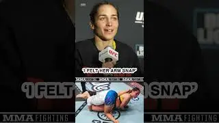Veronica Hardy felt Brogan Walker's arm 