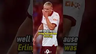 Why was Pep Guardiola shouting at Haaland? 👀 #pepguardiola #shorts #viral