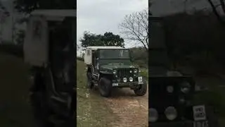 Willys jeep drift with Mahindra m2di engine