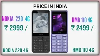 NOKIA 220 4G vs HMD 110 4G
