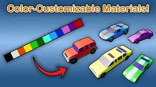 RANDOMIZE Your Materials Like a PRO Using Color Palettes!
