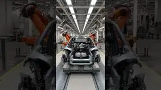BMW Assembly Time Lapse | Complete Car Build in 15 Seconds #BMWAssembly #CarBuild #Timelapse