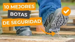 🔶 10 mejores BOTAS de SEGURIDAD más CÓMODAS para TRABAJAR en 2025 👷 RESISTENTES y CALIDAD-PRECIO ✅