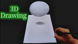 3D Hyper realistic Ball Drawing || New 3D unique Art || Artistic Mosvi 