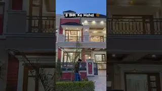 8 BHK Luxury Villa Design Beautiful Elevation #luxuryhomes #housedesign #youtubeshorts #harrydutt