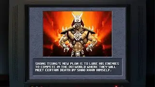 Mortal Kombat Legacy Kollection - Mortal Kombat II Sega 32X demo mode (PS5)