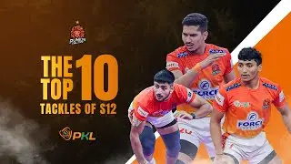 Puneri Paltan Top 10 Tackles | ‪@Pro Kabaddi  Season 12 |