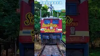 Epic Train Crash in Saiyaara! 🚂Saiyaara, Train Journey
