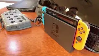 Nintendo Switch with Hori Flex Controller