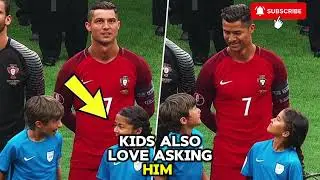 When Kids Meet Cristiano Ronaldo 😭❤️ | Emotional Moments That Will Melt Your Heart!