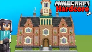 I BUILT a MANSION in Hardcore Minecraft 1.19 (#1)
