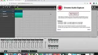 Audiosauna file export with Chrome Audio Capture