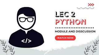 Python Programming for Beginners: Understanding of modules and details | Step by Step Guide