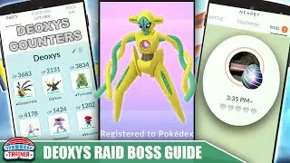 THE SHINY *DEOXYS* COUNTER GUIDE! 100 IVs, MOVESET & WEAKNESS - PSYCHIC RAID BOSS | Pok&eacute;mon Go