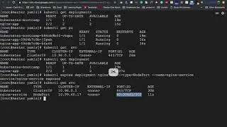 Expose nginx app as service  to the outside world !!