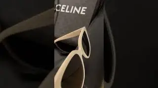 show time of Celine 520 white sunglasses