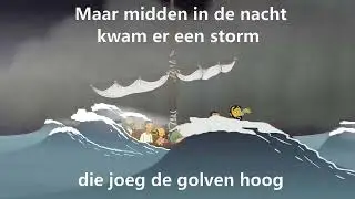 Storm op zee