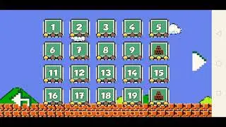 I played a mobile version of Super Mario Bros .
