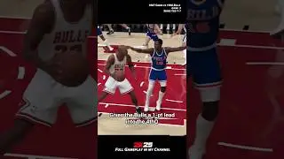 JORDAN BUZZERBEATER gives the Bulls the lead going into the 4thQ. Game link above!