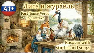 The Fox and the Crane / Лиса и журавль &ndash; A Classic Russian Folk Tale | A1 Learners