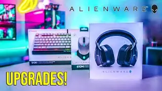Alienware Gaming Setup Upgrades! 👽 610M, AW510K, AW988 Unboxing & Installing in my Setup!