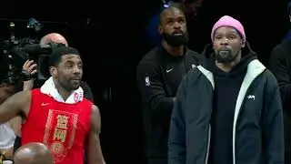 Kyrie and KD learn they're All-Star starters 😂