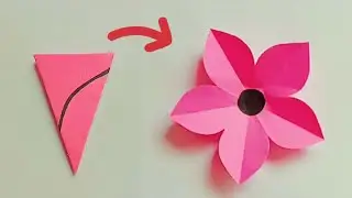 How To Make Beautiful Rose Flower | Diy Paper Flower | Flower Making Step By Step 