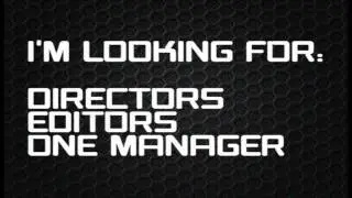 Get PAID to Play Games!  Looking for Directors and Editors!
