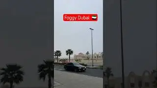 Foggy in Dubai 🇦🇪 #winter #dubai #albarsha #travel #ofw #trend #shorts #viral #uae #trending