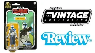 Star Wars The Vintage Collection Arc Trooper (Clone Wars) VC212 Action Figure Review