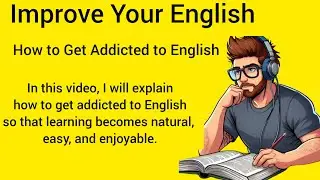 How to Get Addicted to English | English speaking practice #learnenglish #english #englishlearning