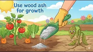 Don&rsquo;t Throw It Away! How Fireplace Ash Can Help Plants Grow 🌱🔥 #gardeningforkids #woodash