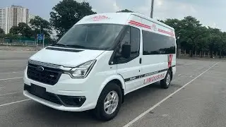 B&aacute;n xe 16 chỗ ford transit 2022 cam zin m&aacute;y zin keo chỉ zin em thịnh hỗ trợ bank to&agrave;n quốc