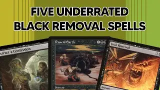 Five Underrated Black Removal Spells | Unplayable Review | EDH COMMANDER