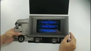 BMW Car Version 7 Inch LCD Video Brochure HD Screen Video Folder Greeting Card Durable For Business
