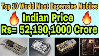 Top 10 World Most Expensive Mobile in the World | 2018🔥