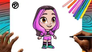 Como Desenhar a Boneca da Emilly Vick Passo a Passo