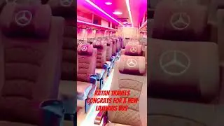 congratulations 👏🎉🎉 for a new bus... Ratan travels #beach #music #travel #automobile
