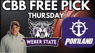 College Basketball Picks Today - Portland State vs Weber State | Jason Sharpe NCAAB Best Bet