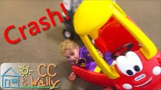 Top 5 Funny Kids Falls CC and Wally 2 Year Special Best Crashes Falls Trips Bounces Bumps Family Fun