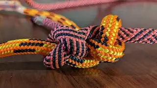 DOUBLE HARNESS BEND: A Way to Connect Two Ropes Together!