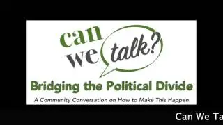 Bridging the Political Divide - Program Announcement
