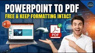How to Convert PowerPoint to PDF for Free Keep Formatting Intact