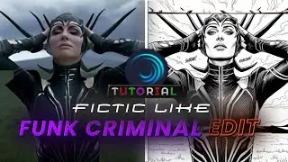 FicTic Like Funk Criminal Edit Tutorial On Alight Motion (+preset)
