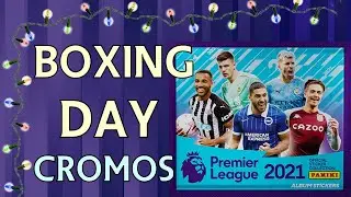 Simula&ccedil;&atilde;o BOXING DAY Cromos Premier League 2021 Saquetas Panini