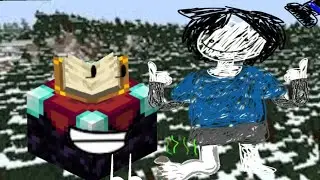 Playing Minecraft in the snow part 8: Enchanting table, Grinder, Lapis Lazuli, and Armor Stand