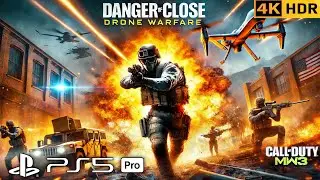 Call of Duty MW3: Danger Close Mission - Drone Warfare in 4K HDR