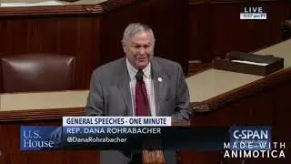 Congressman Dana Rohrabacher on Human Rights Violations in Sindh
