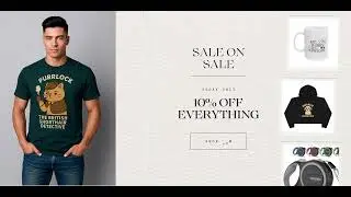 Black and Cream Aesthetic New Product Banner Landscape 2